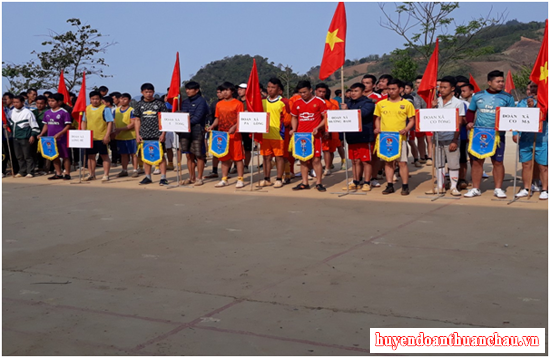 Hoạt động thể dục thể thao chào mừng Đại hội đảng bộ huyện Thuận Châu lần thứ XXI, nhiệm kỳ 2020-2025 thành công tốt đẹp 