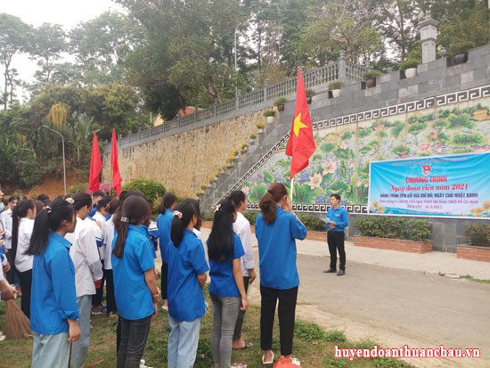 Huyện đoàn Thuận Châu tổ chức chương trình “Ngày đoàn viên” năm 2021